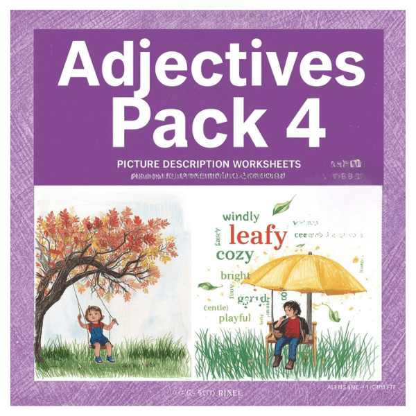 Picture Prompts for Sentences with Adjectives